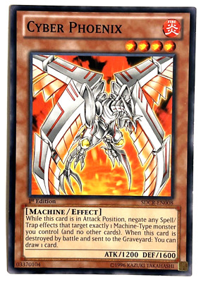 YuGiOh! - Cyber Phoenix - SDCR-EN008 - 1st Edition - Common-image