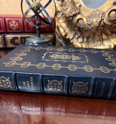 Easton Press THE FIRST ELIZABETH Erickson Queen Elizabeth I Leather Collector Ed-image