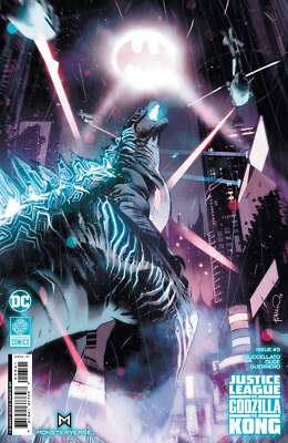 Justice League Vs Godzilla Vs Kong #3 (Of 7) D 1:25 Simone Di Meo Card Stock Var-image