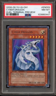 Yu-Gi-Oh! Cyber Dragon Duel Terminal Preview DTP1-EN099 PSA 8-image