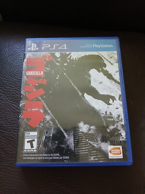 Godzilla (PlayStation 4, 2015) Authentic Video Game-image