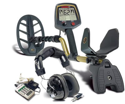 Fisher F75 Metal Detector Bundle w/ Stereo Headphones battery charger F75LTD-AA-image