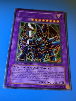 yugioh dark paladin DMG-001 Limited Edition Secret Rare (NM) Misprint No Name-image