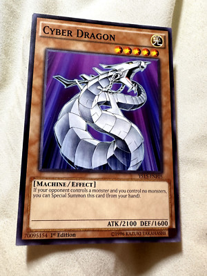 Cyber Dragon YS15-ENF05 1st Edition Common LP + BONUS-image