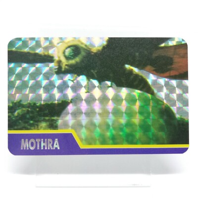 Mothra (adult) Godzilla Card 7 Japan Toho Film MEIJI -image