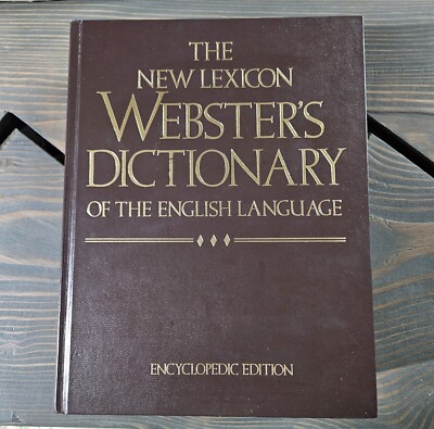 New Lexicon Websters Dictionary Of The English Language Encyclopedic Edition-image