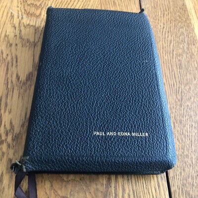 Holy Bible Scofield Reference Edition Oxford Morocco Leather 1945-image