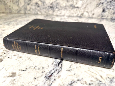 DAKE'S ANNOTATED REFERENCE BIBLE 1971 King James Version Printed in USA Leather-image