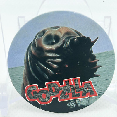 GODZILLA 1995 Vintage Rare card menko Cap Collection Amada Japanese #07-image