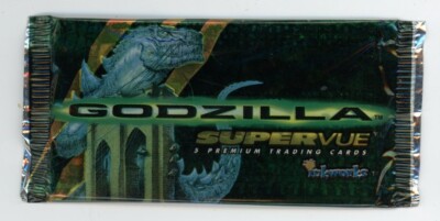 10 PACK LOT 1998 INKWORKS GODZILLA SUPERVUE TRADING CARDS 5 CARDS PER PACK-image