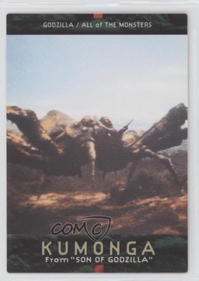 1996 Bandai Carddass Godzilla All of The Monsters Kumonga #26 0b67-image
