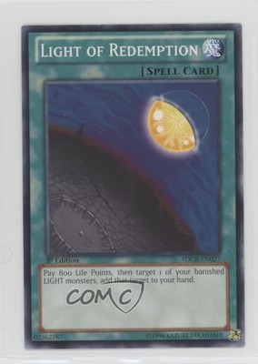 2014 Yu-Gi-Oh! Cyber Dragon Revolution 1st Edition Light of Redemption 0y59-image