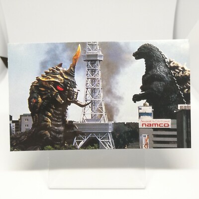 No.17 GOZILLA Card 100 Vol.1 Godzilla VS Mechagodzilla TOHO MOVIE FUTAMI JAPAN-image