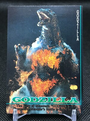 No.98 GODZILLA  Collection Card  Made In Japan 1995 CCG-image