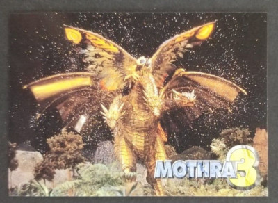 Mothra 1998 Japanese Film Monster Card #18 (NM)-image