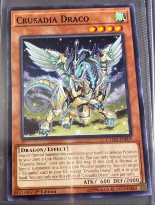 (M/NM) - Crusadia Draco - CYHO-EN009 - Common - 1st Edition YuGiOh-image
