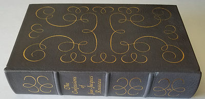 EASTON PRESS - THE CONFESSIONS OF JEAN JACQUES ROUSSEAU - EXCELLENT-image