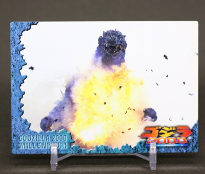 Godzilla 2000 Card Vintage Toho Movies limited Japanese #22-image