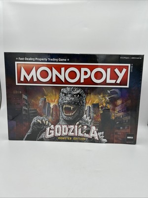 Monopoly: Godzilla Monster Edition Board Game Brand New-image