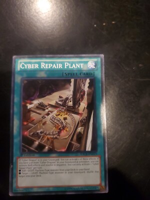 Yu-Gi-Oh! TCG Cyber Repair Plant Structure Deck: Cyber Dragon Revolution SDCR-E…-image