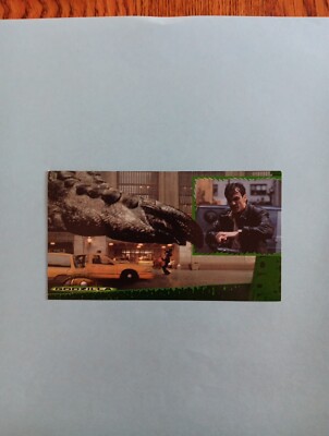 1998 Godzilla Movie Wide Vision Inkworks Promo Card-image