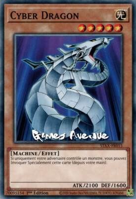Yu-Gi-Oh! Cyber Dragon STAX-FR015 VF/COMMUNE-image