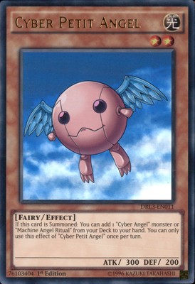 1st ed Cyber Petit Angel ultra rare DRL3-EN011 Yugioh-image
