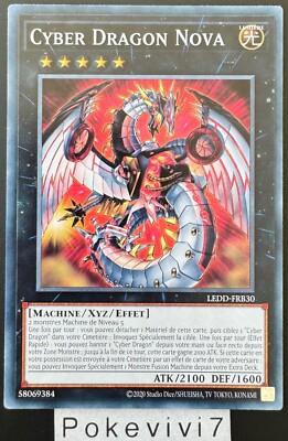 YU-GI-OH! Card CYBER DRAGON NOVA LEDD-FRB30 C NEW-image