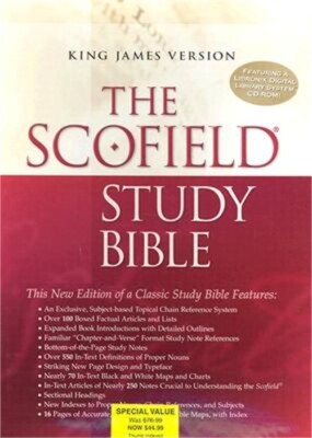 Scofield Study Bible III-KJV (Leather / Fine Binding)-image