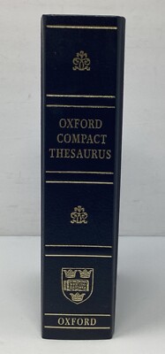 Oxford Compact Thesaurus 2nd Ed Edited Maurice Waite 2001-image