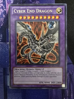 YUGIOH CYBER END DRAGON RYMP-EN060 RARE (LP)-image