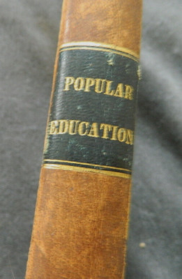 Hints on a System of Popular Education Printed Philadelphia 1838 Scarce Leather-image
