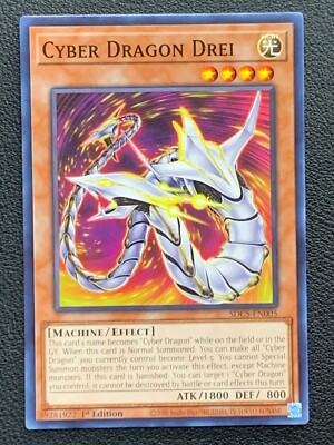 Cyber Dragon Drei SDCS-EN005 1st Edition  Yu-Gi-Oh!-image