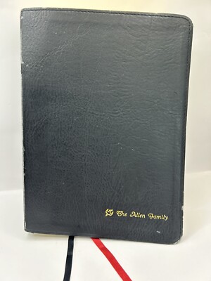 KJV Study Bible, Black Genuine Leather, Color, Red Letter, Holman Bible 2012-image