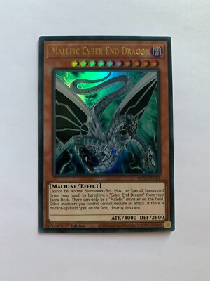 YuGiOh! 1st Edition - Malefic Cyber End Dragon (GFP2-EN101).-image