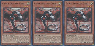3x Cyber Dragon Core | RA04-EN013 | SR | 1st Ed | Near Mint-image