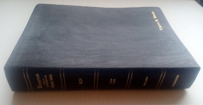 Thompson Chain Reference Bible KJV Fifth Ed Large Print Style #514 Black Leather-image