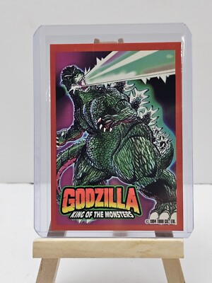 1994 Trendmasters Toho Godzilla Trading Card #1 RARE -image