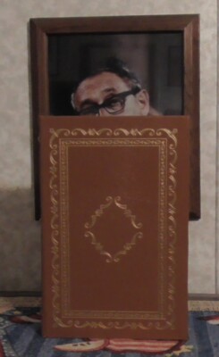 SIGNED Easton Press ENTERING NEW WORLDS Ambassador Max M. Kampelman LEATHER 1991-image