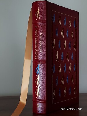 Easton Press A Moveable Feast • Ernest Hemingway Leather Classic American Memoir-image