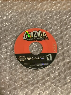 🦖 Godzilla Destroy All Monsters Gamecube Disc Only 💿 TESTED & WORKING See Pics-image