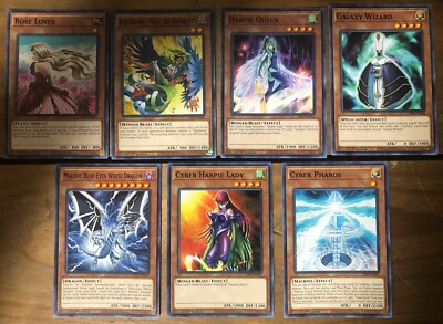 Lot Of 7 DIFFERENT Legendary Duelists 2 Cards YuGiOh 1st Edition-image