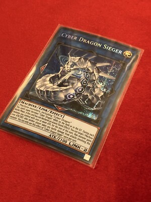 Yu-Gi-Oh! TCG CyberDragon Sieger 2019 Gold Sarcophagus RARE 1 EDITION MP19-EN108-image
