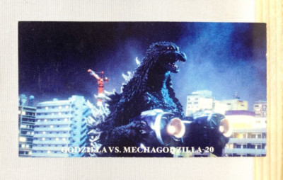 Godzilla vs Mecha Godzilla Monster Encyclopedia 2 Card SFX TOHO TCG Japan No.20-image