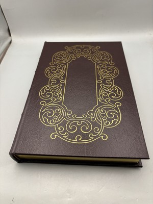 The Autobiography Of Benjamin Franklin Easton Press Illustrated 2004 Leather  VG-image