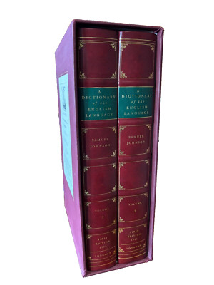 A Dictionary of the English Language, Samuel Johnson, Longman Facsimile Edition -image