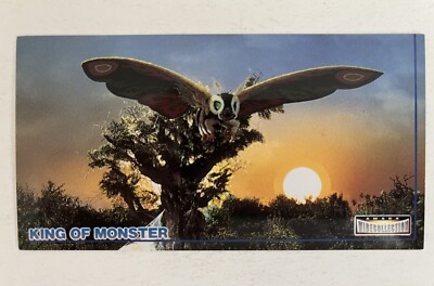 Godzilla King of Monster Widevision trading card (Amada, 1996) #20; NM-image