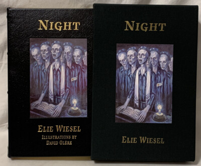 RARE 2012 “Night” Elie Wiesel Easton Press Signed Limited Leather Edition-image