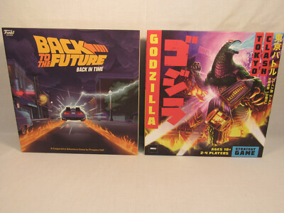Back To The Future Godzilla Tokyo Clash Board Games FAO Schwarz NEW SEALED-image