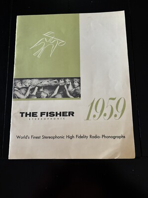 The Fisher 1959 Stereo Phonograph Catalog Brochure -image